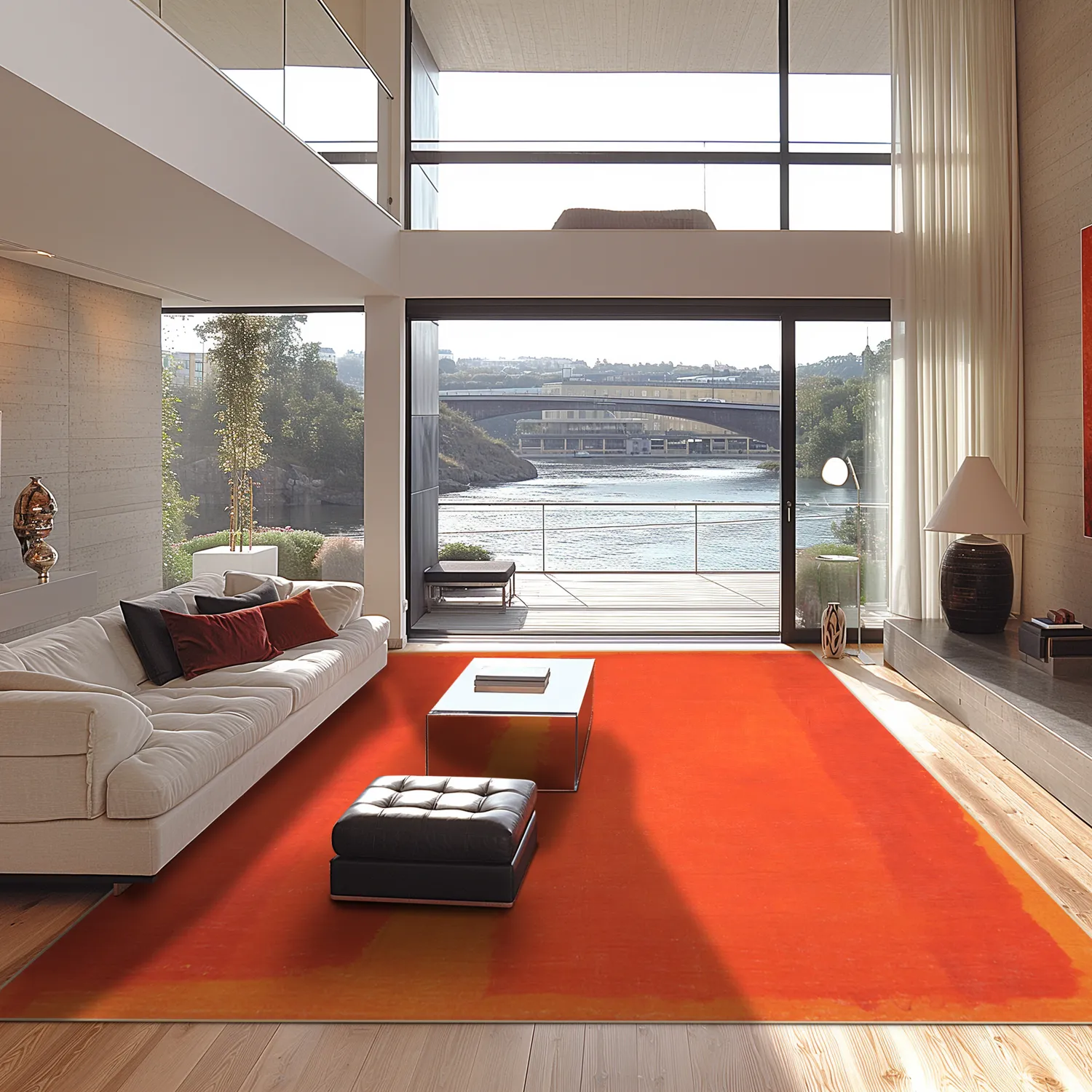 Wilton rug - Asti (orange)
