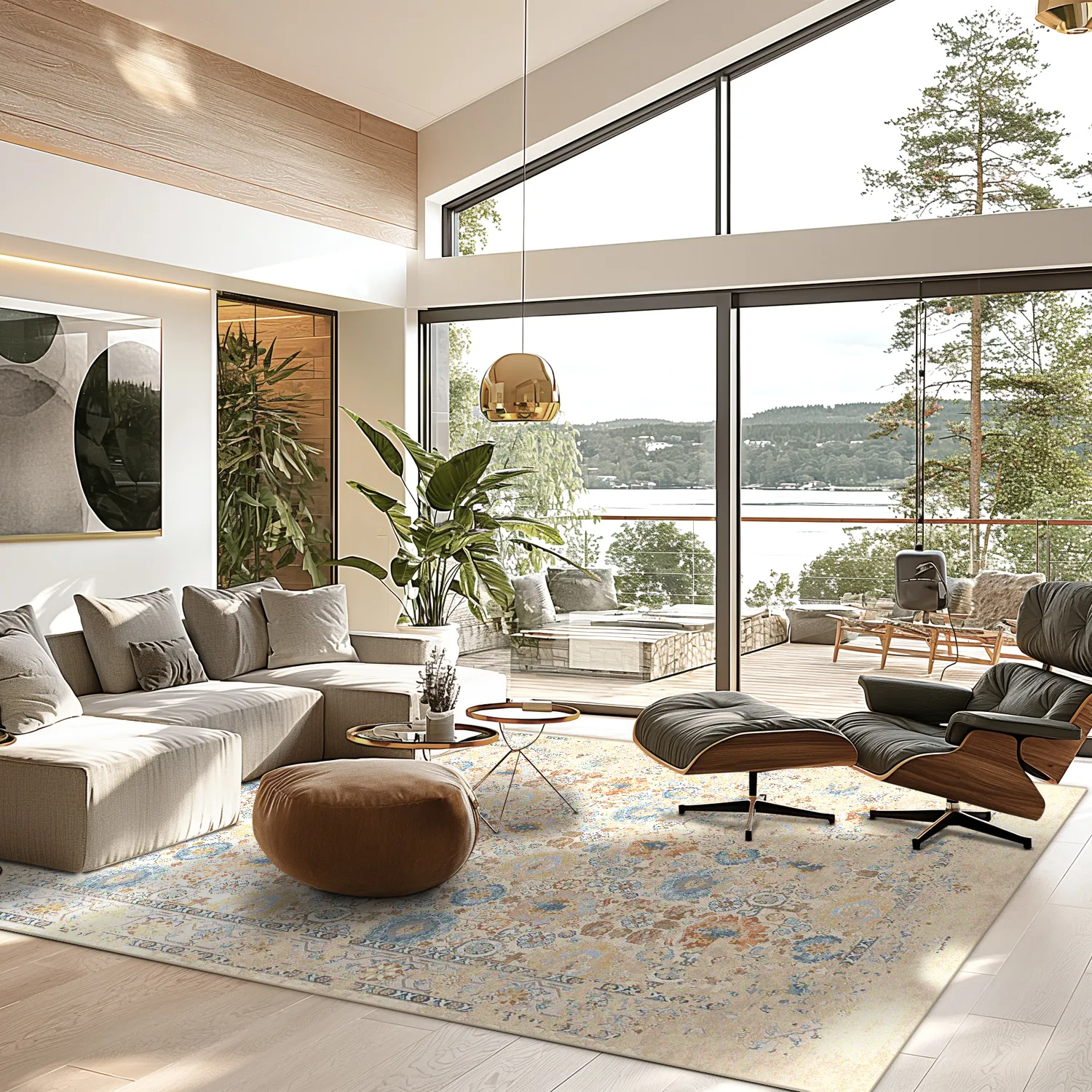 Wilton rug - Autoire (beige)