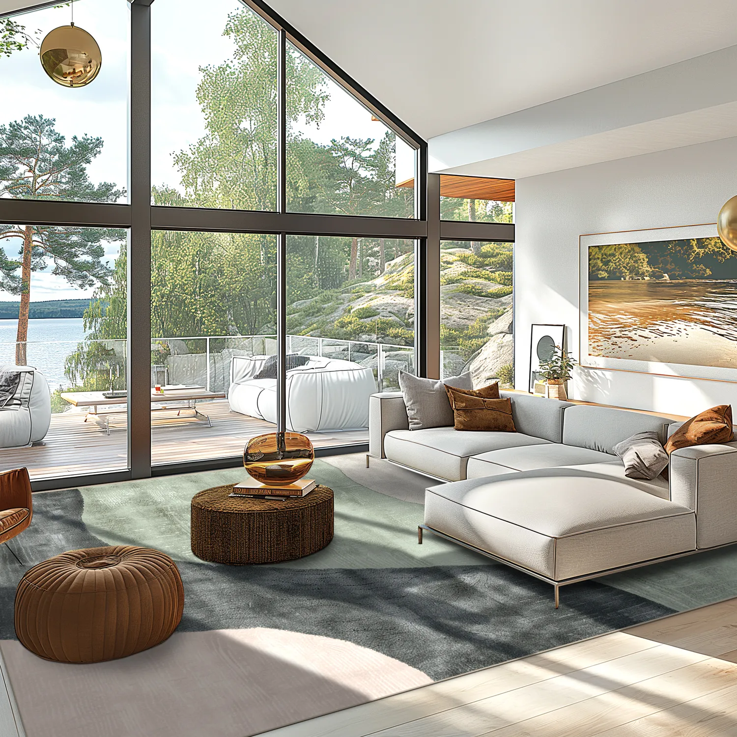 Wilton rug - Barcelona (green)
