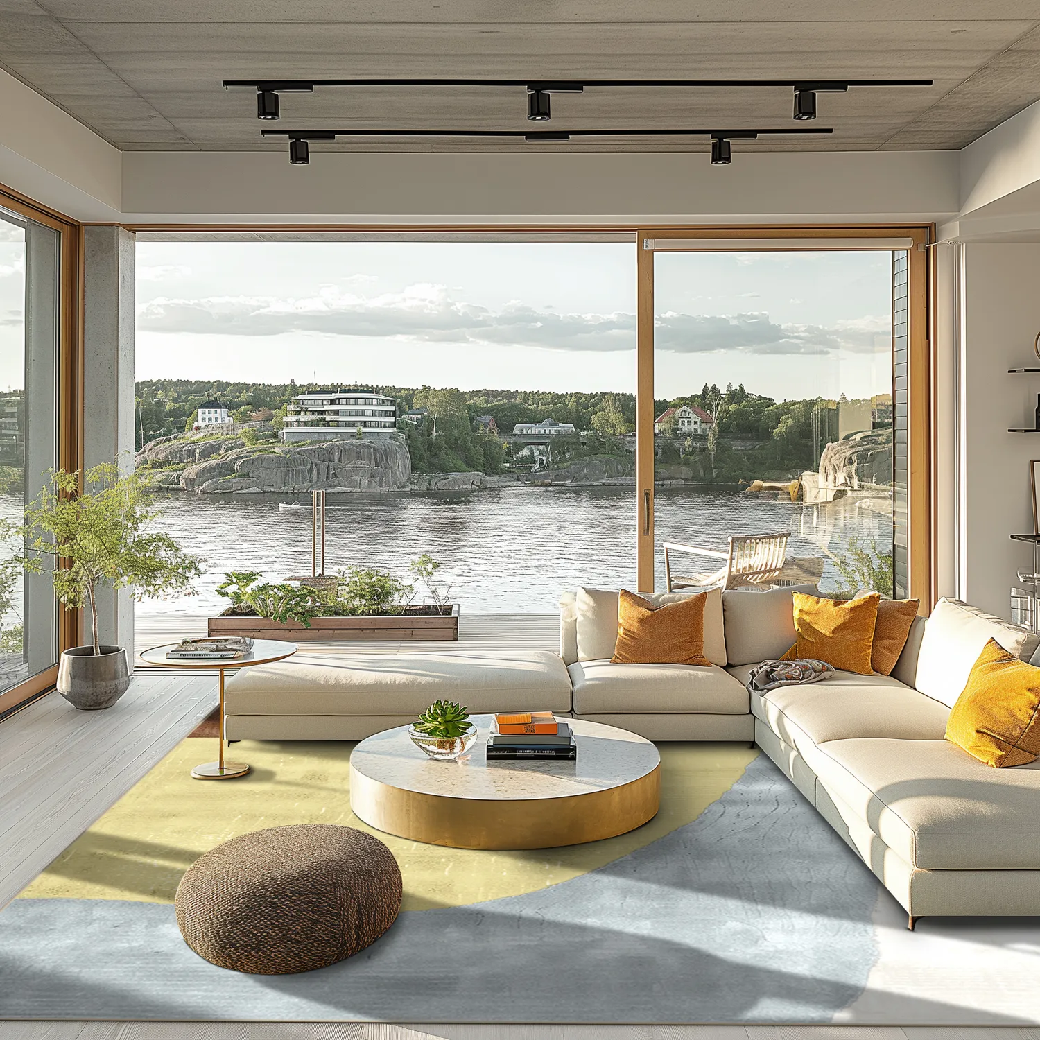 Wilton rug - Barcelona (yellow)