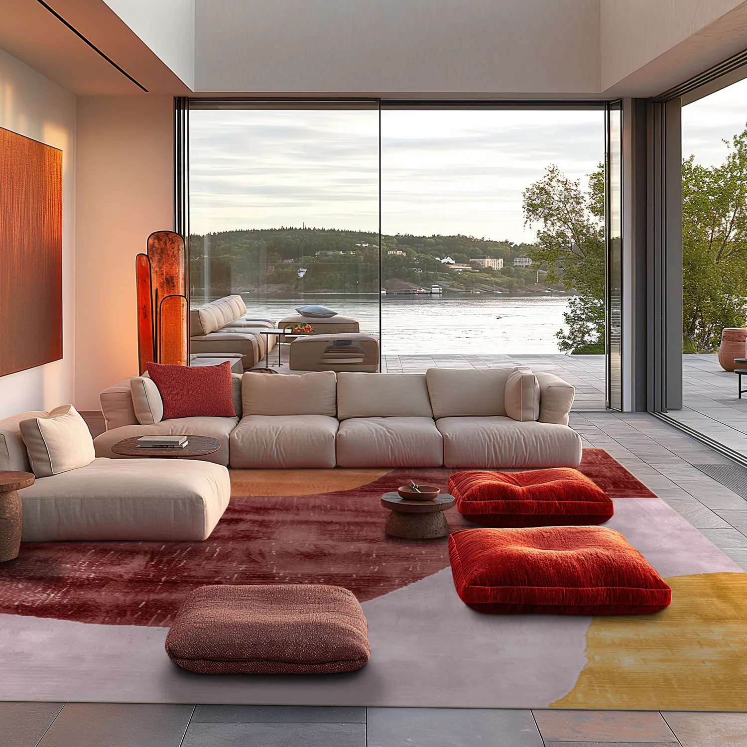 Wilton rug - Barcelona (purple)