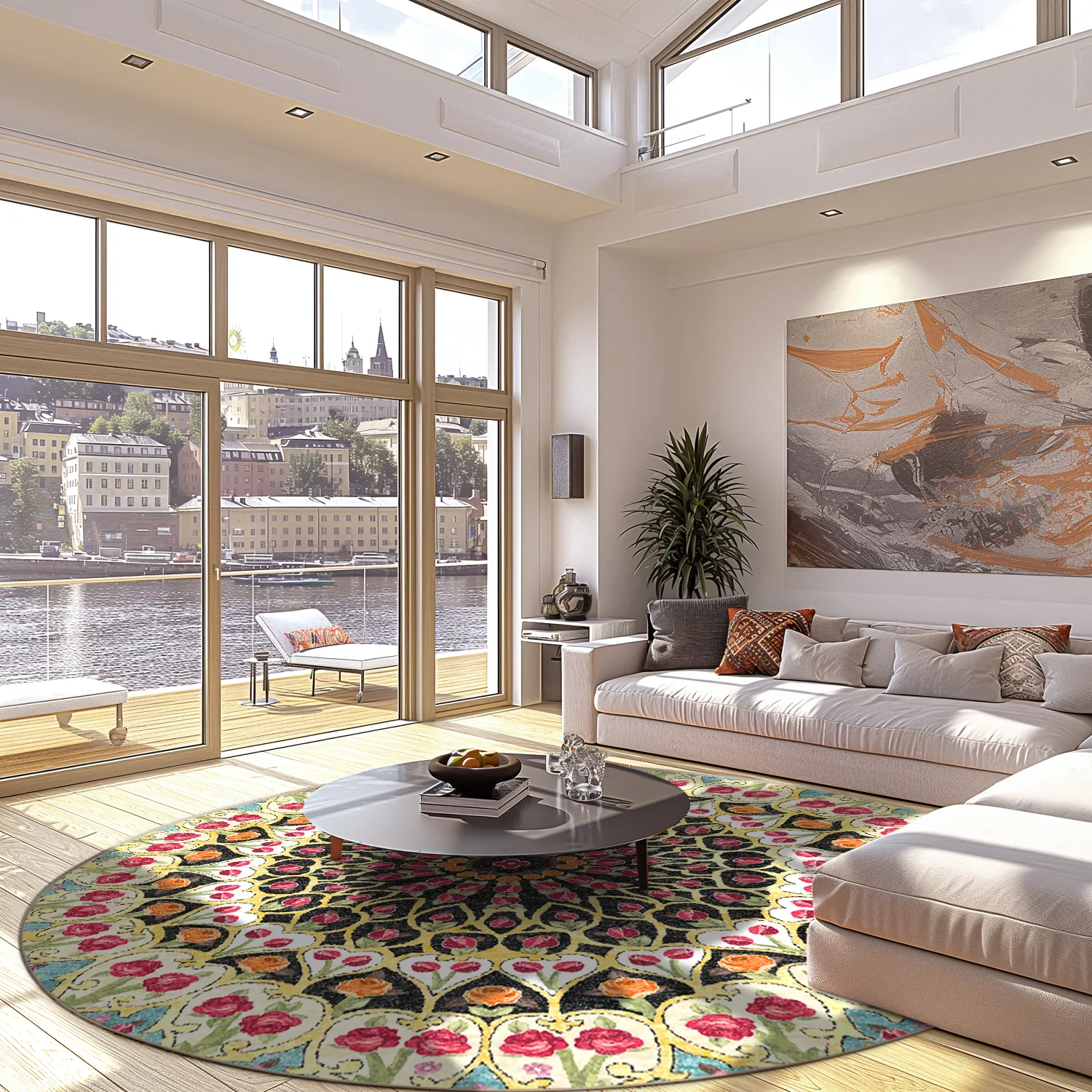 Round rug - Barete (multi)