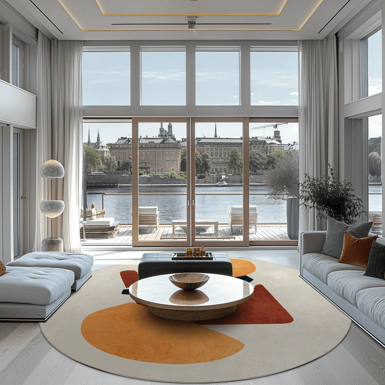 Round rug - Beira (multi)