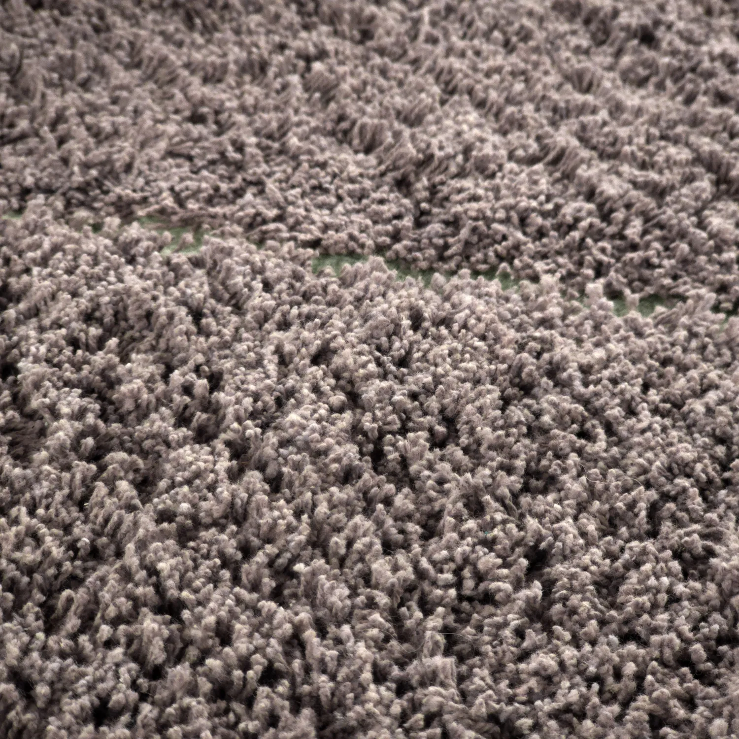Shaggy rugs - Bellevue Natural Cotton Shaggy (taupe/green)