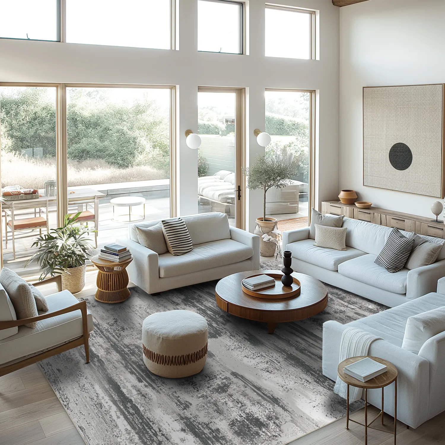 Wilton rug - Ben Arous (grey)