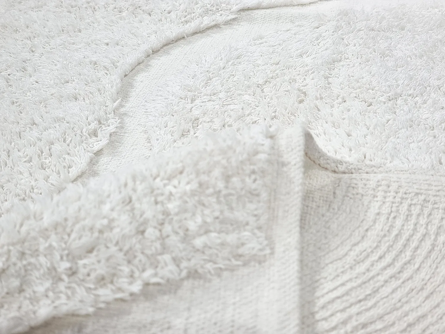 Shaggy rugs - Bonnie Natural Cotton Shaggy (offwhite)