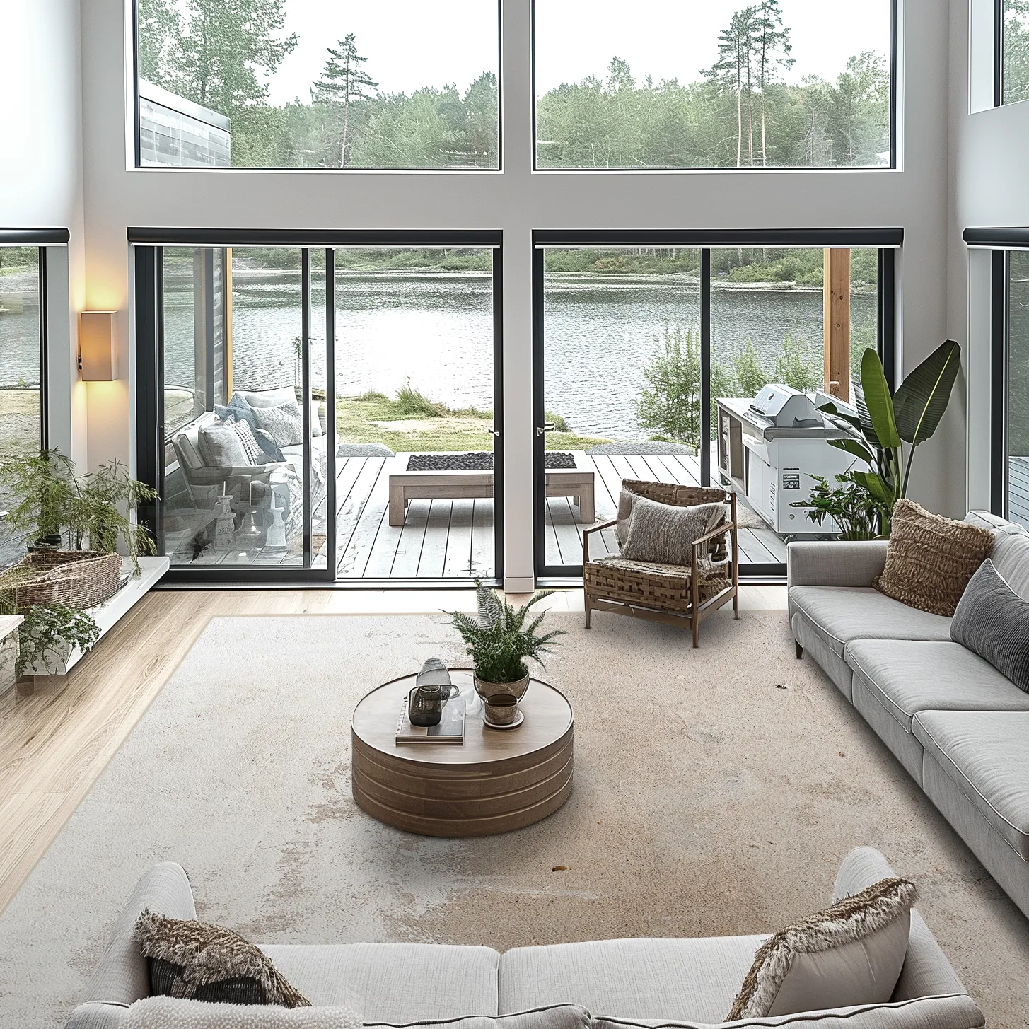 Wilton rug - Bornos (grey/beige)