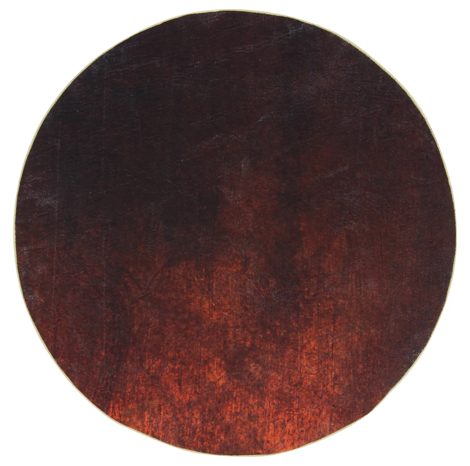Round rug - Bovera (red)