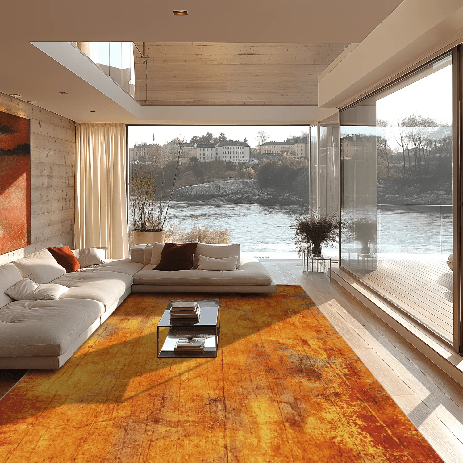 Wilton rug - Cesano (orange)