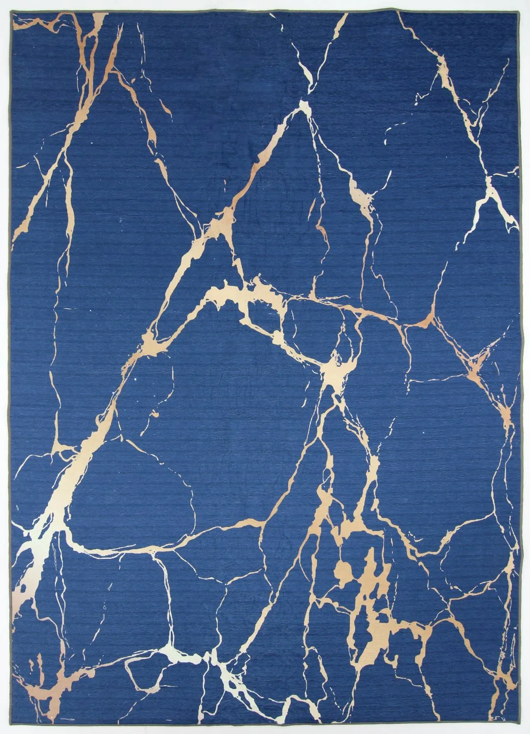 Wilton rug - Cesina (blue/gold)