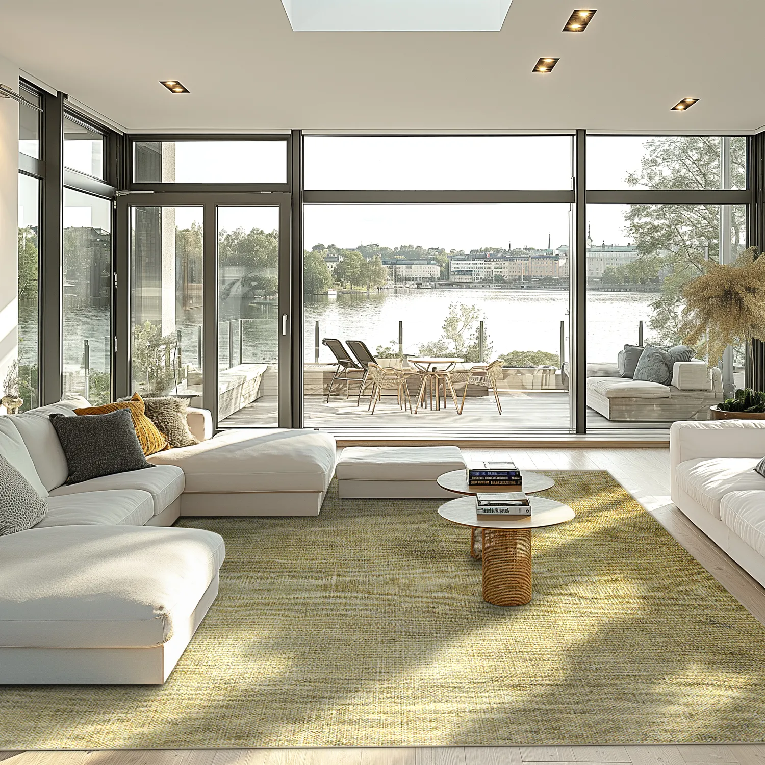 Wilton rug - Campana (gold)