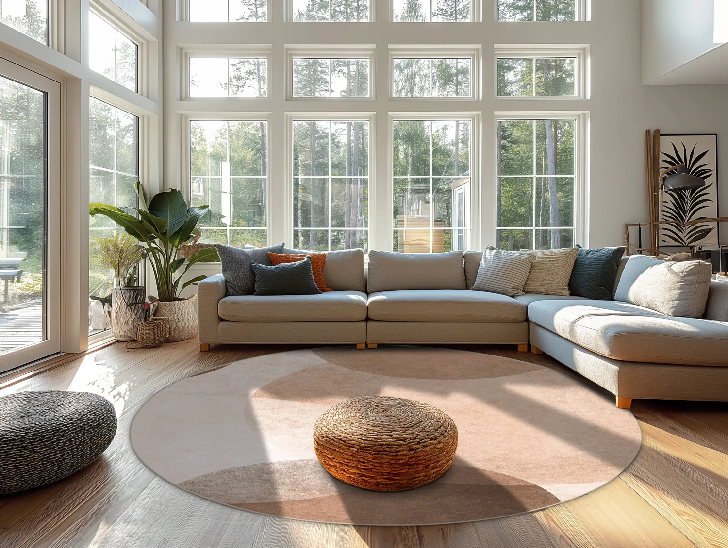 Round rug - Craon (multi)