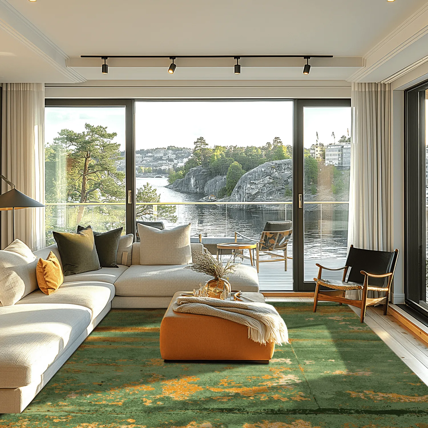 Wilton rug - Domont (green)
