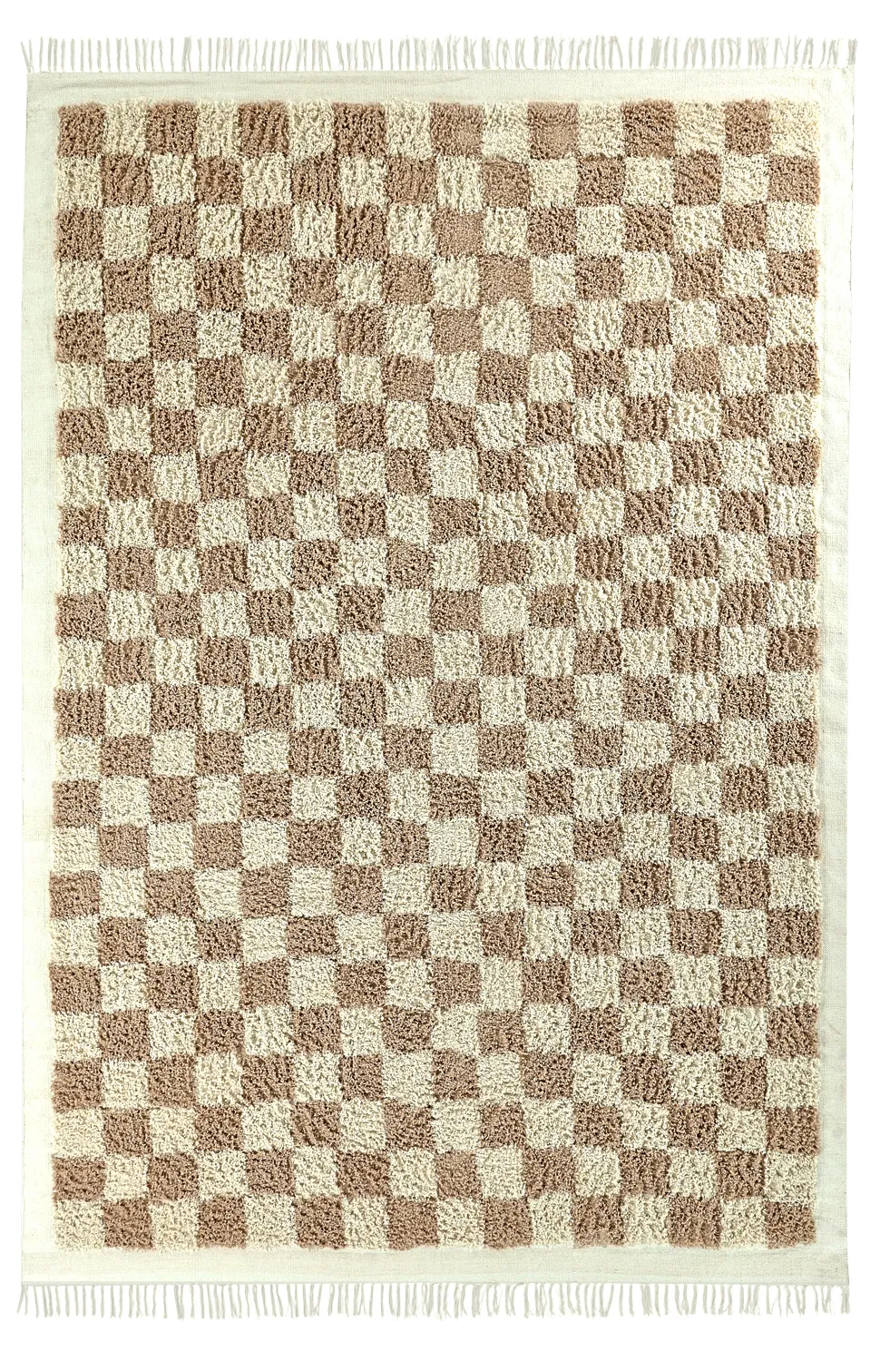Shaggy rugs - Elsey Natural Cotton Shaggy (cream/sand)