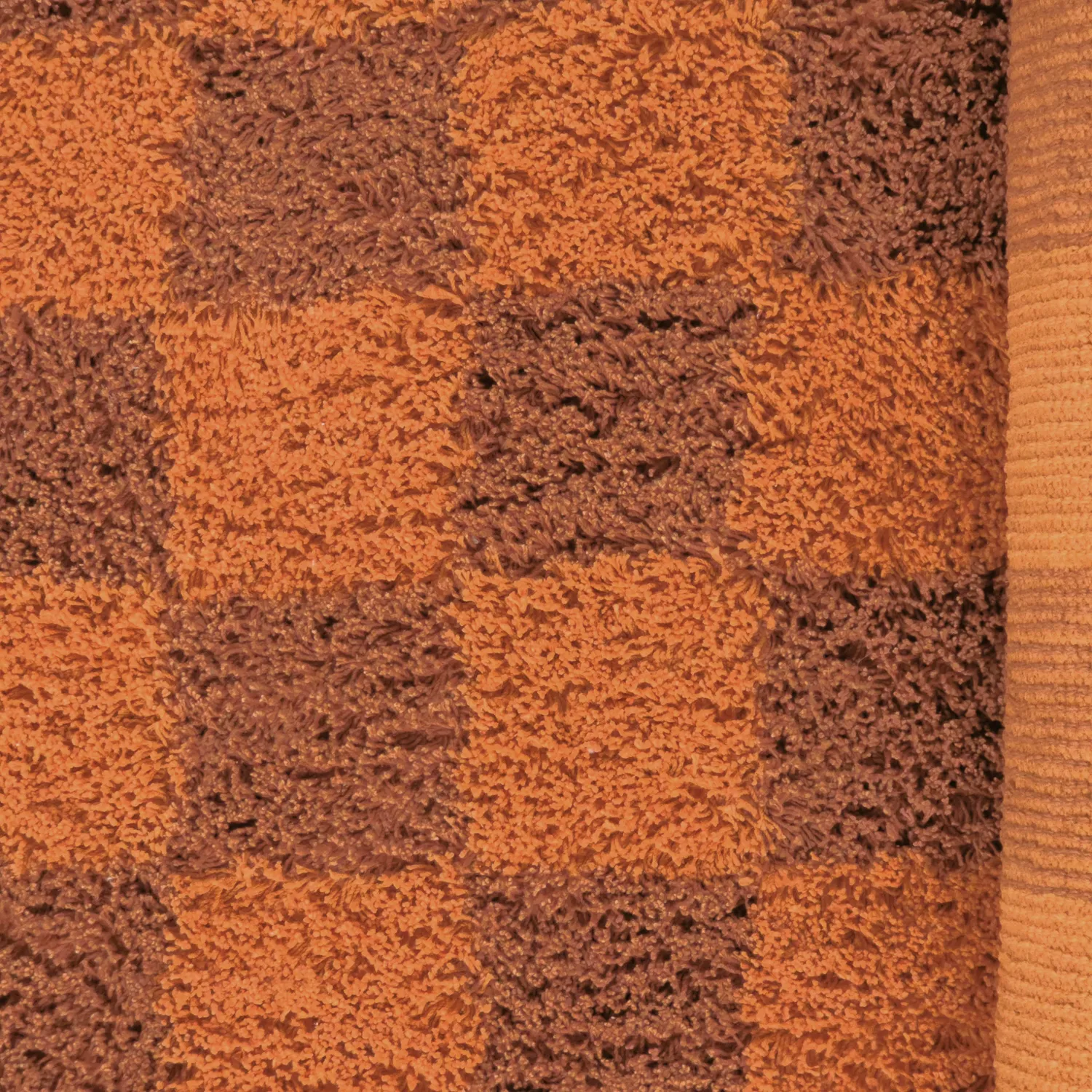 Shaggy rugs - Elsey Natural Cotton Shaggy (orange/red)