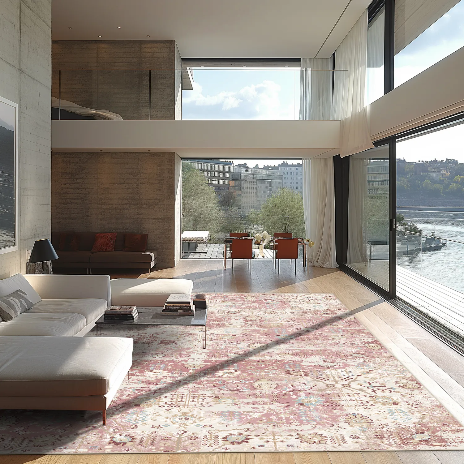 Wilton rug - Enfidha (pink)