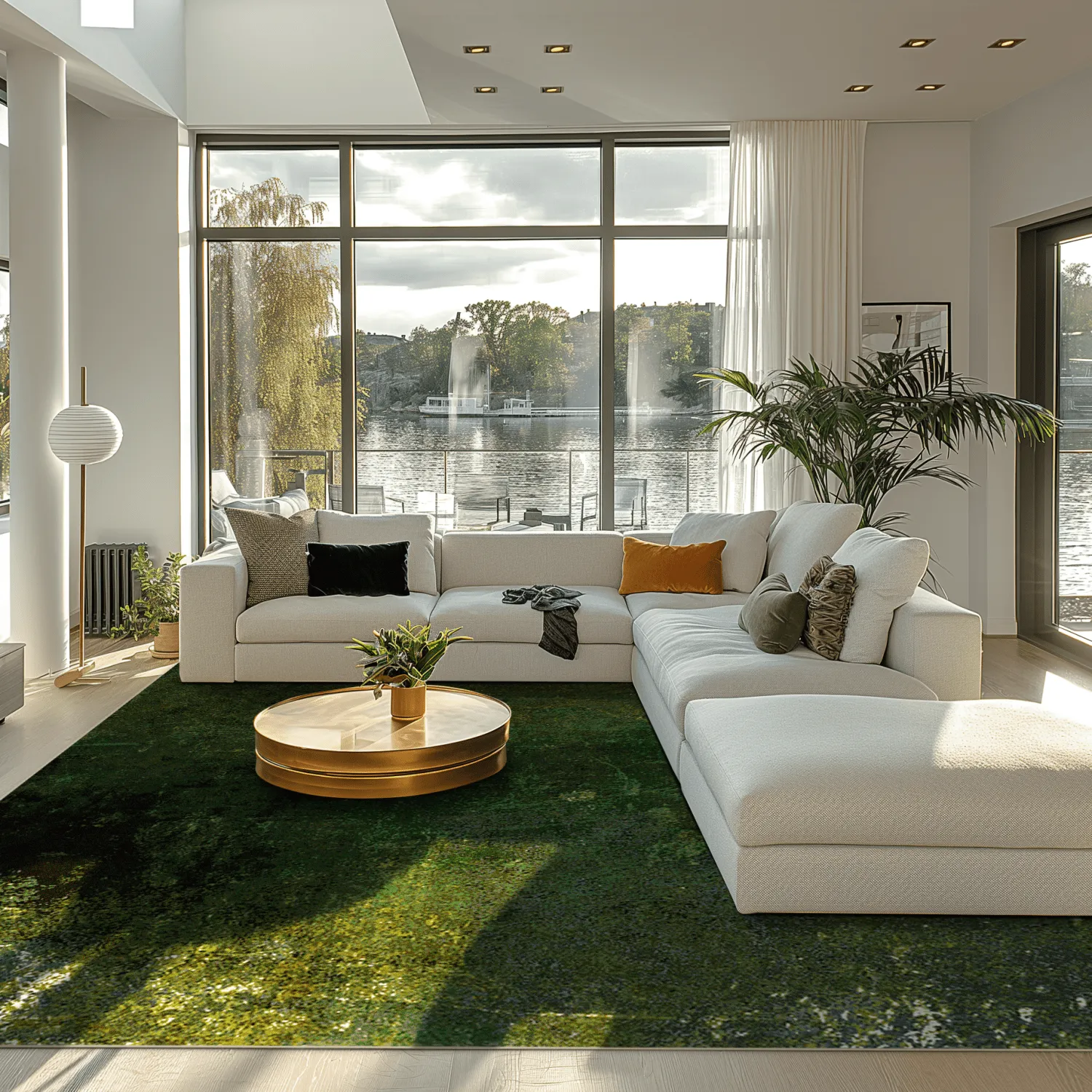 Wilton rug - Estrada (green)