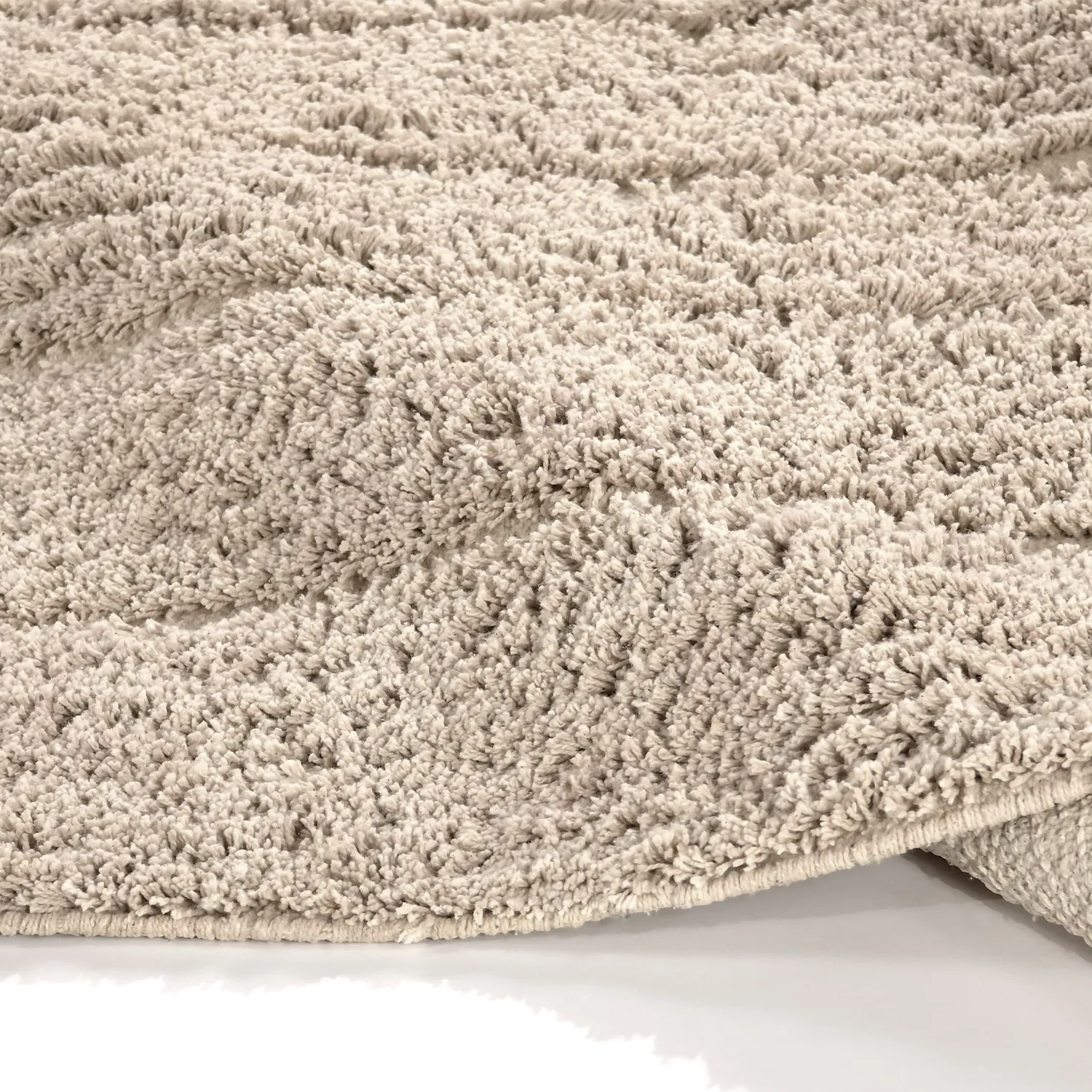 Shaggy rugs - Farley Natural Cotton Shaggy (beige)