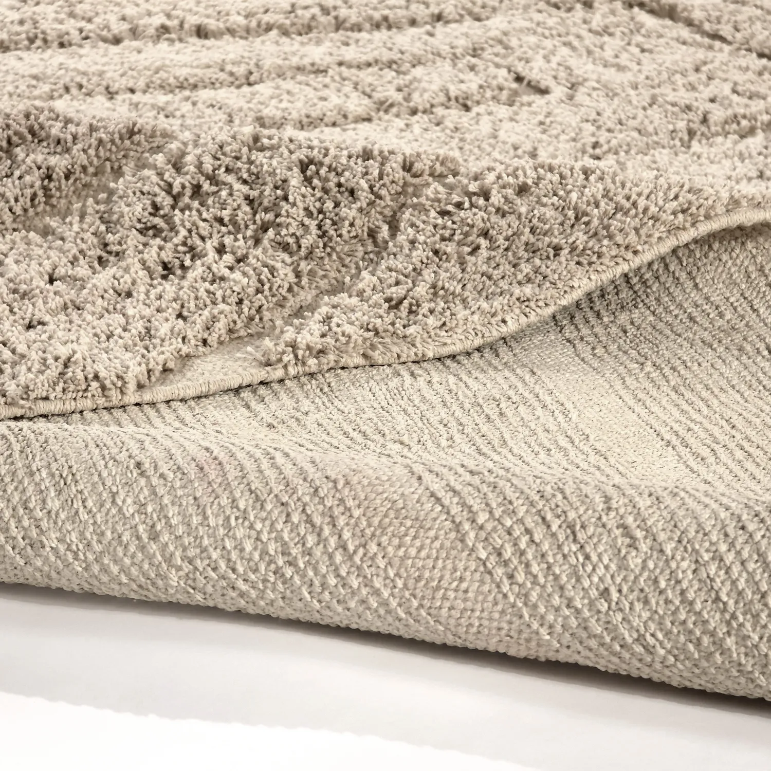 Shaggy rugs - Farley Natural Cotton Shaggy (beige)