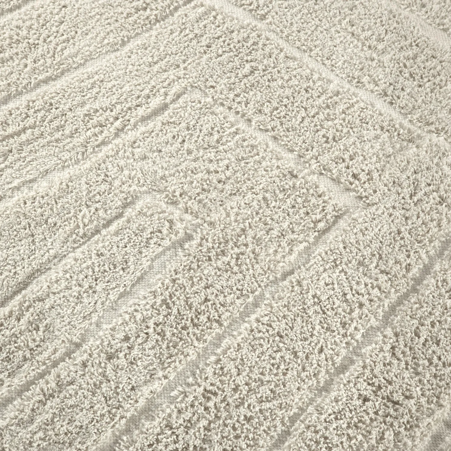 Shaggy rugs - Farley Natural Cotton Shaggy (off-white)