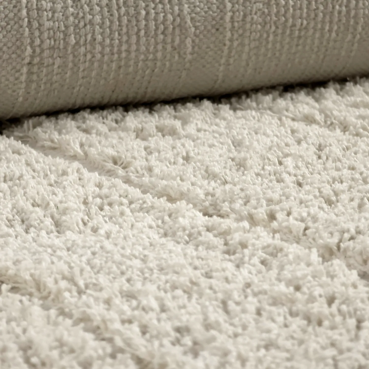 Shaggy rugs - Farley Natural Cotton Shaggy (off-white)