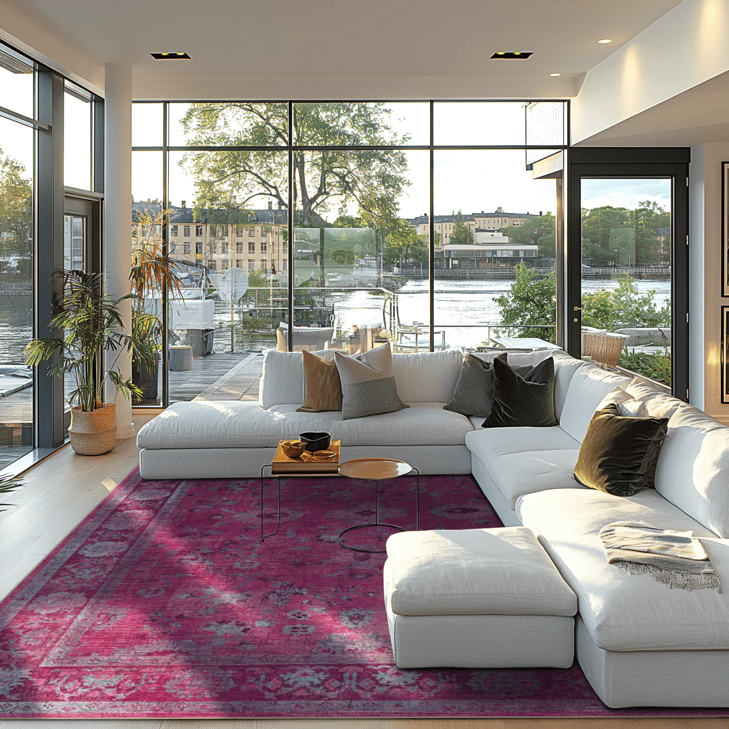 Wilton rug - Gombalia (purple)