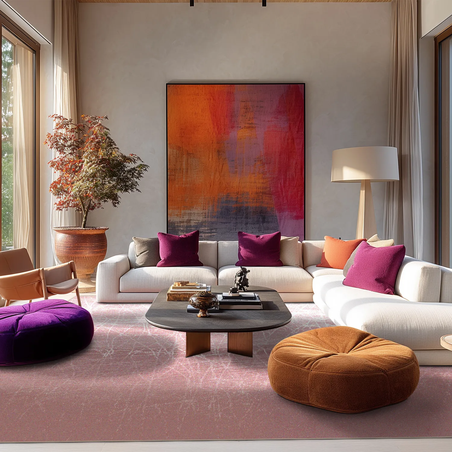 Wilton rug - Jervis (pink)