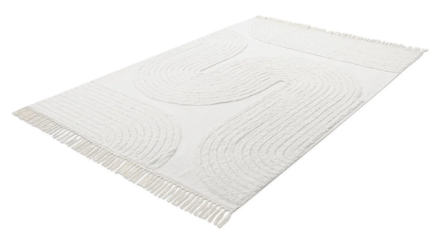 Shaggy rugs - Jovie Natural Cotton Shaggy (offwhite)
