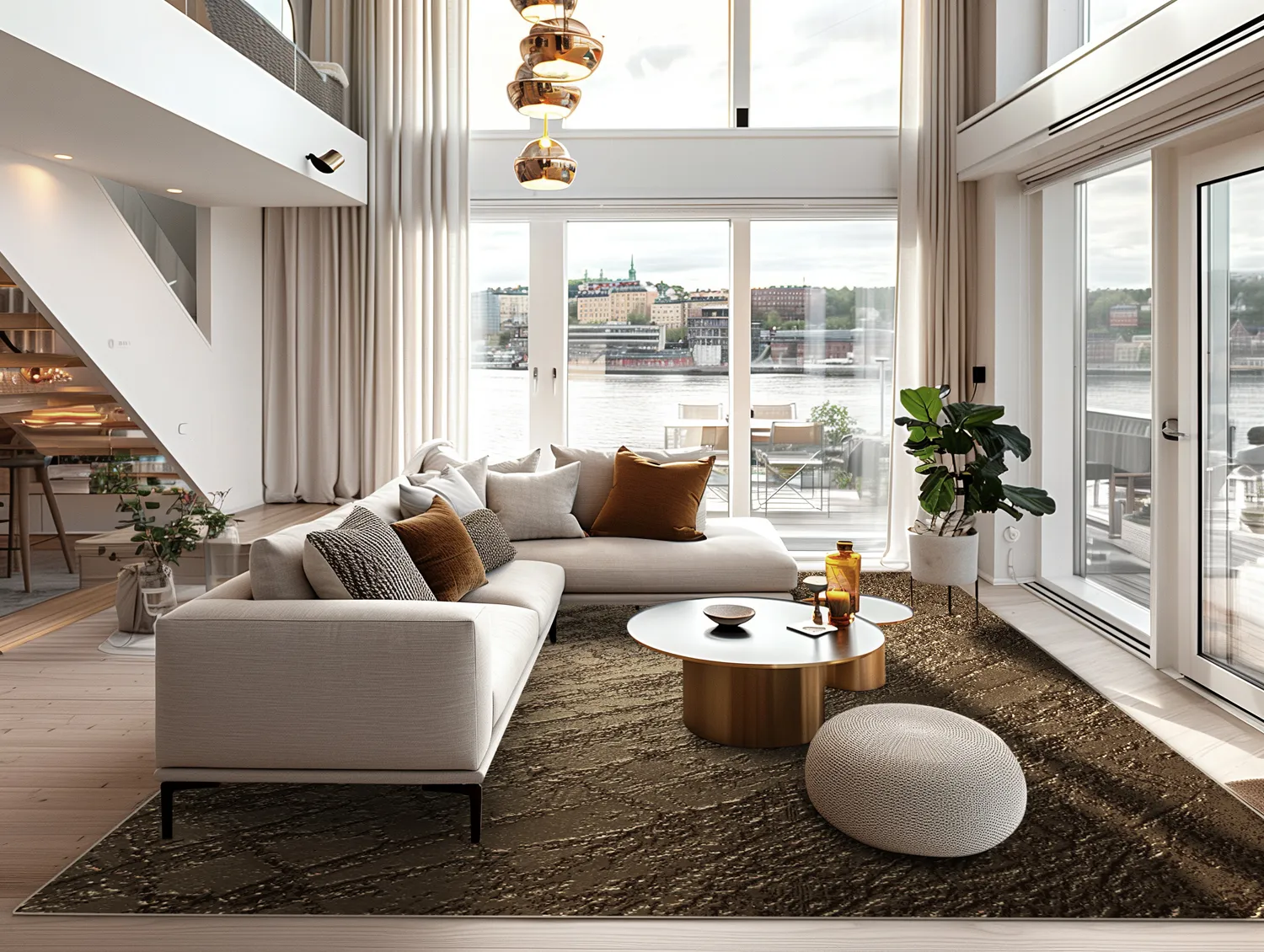Wilton rug - Junes (gold)