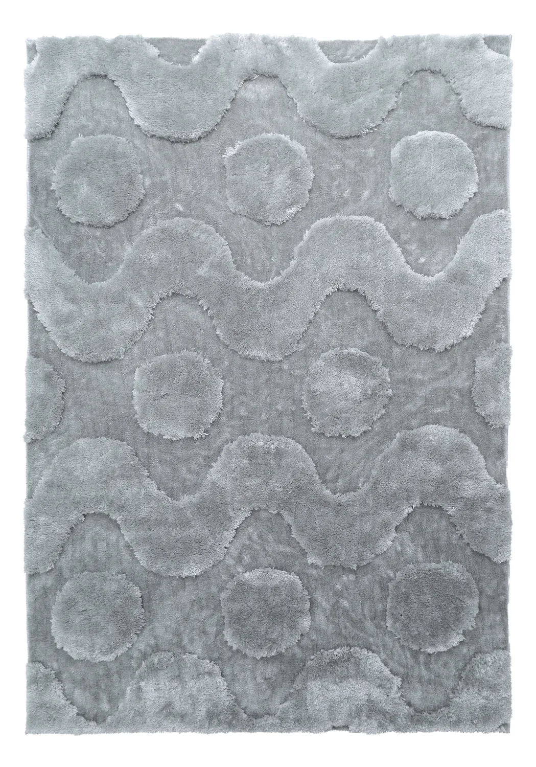 Shaggy rugs - Kavala (light grey)