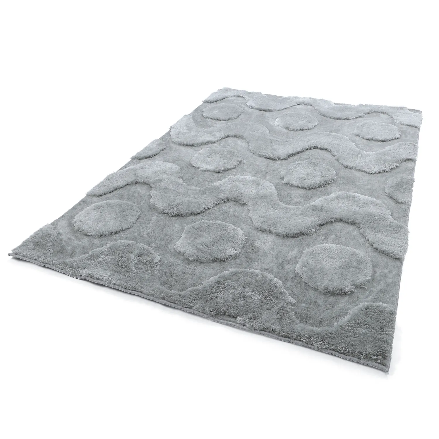 Shaggy rugs - Kavala (light grey)