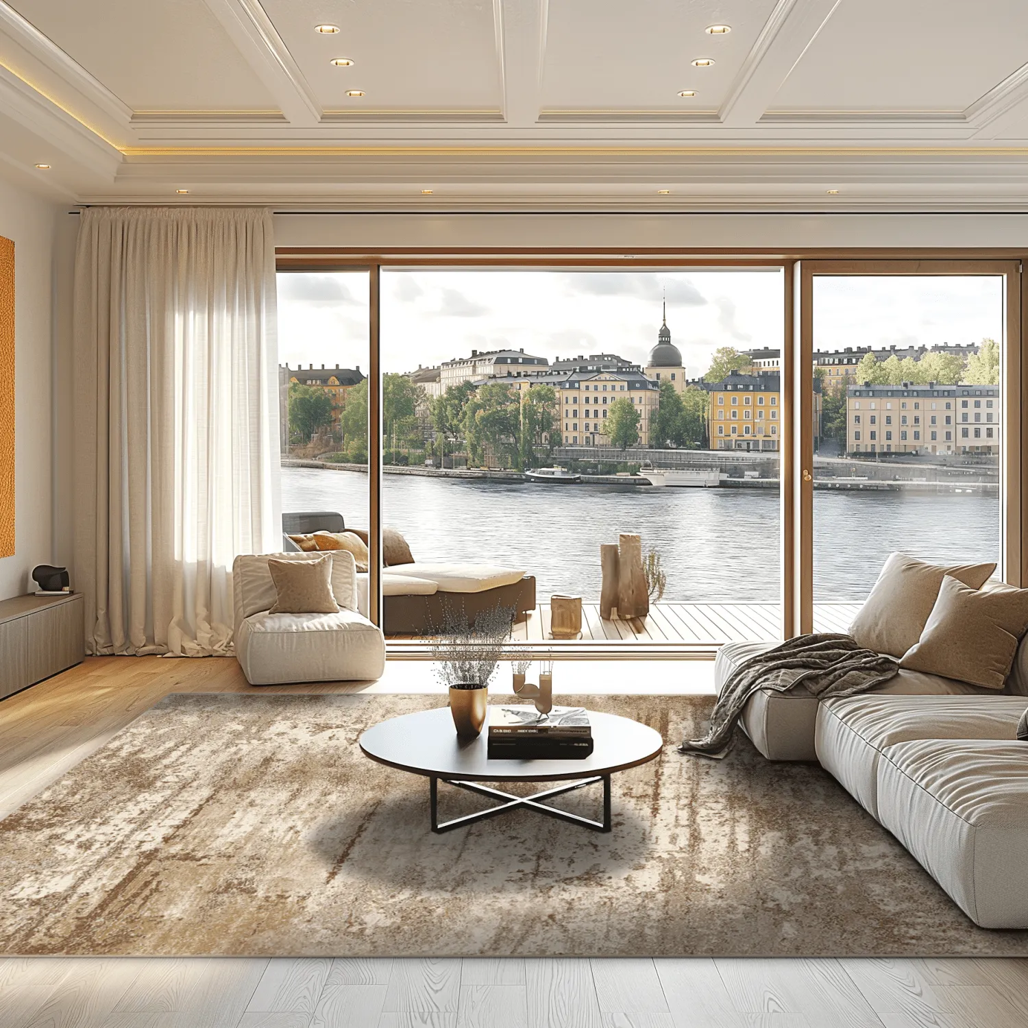 Wilton rug - Kebira (beige)