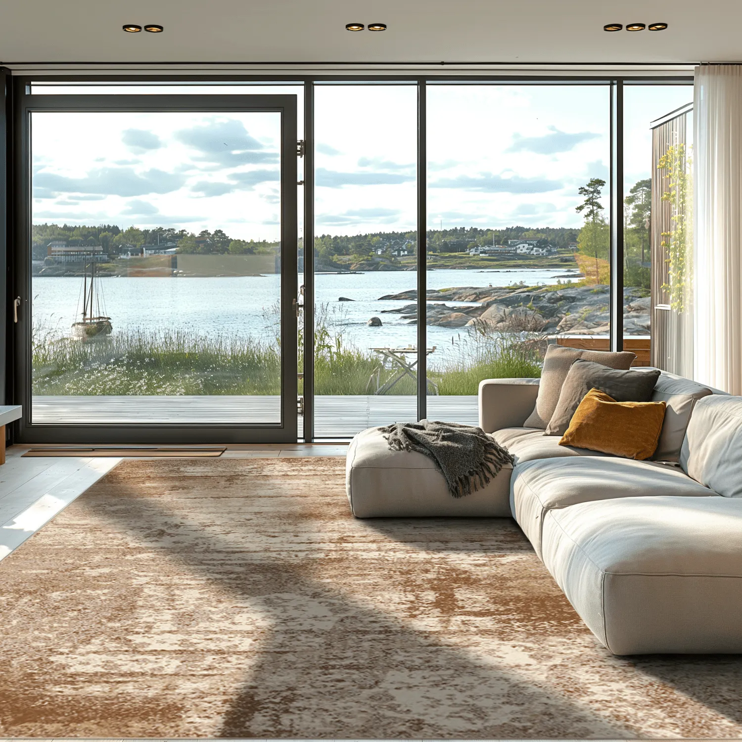 Wilton rug - Kebira (beige)