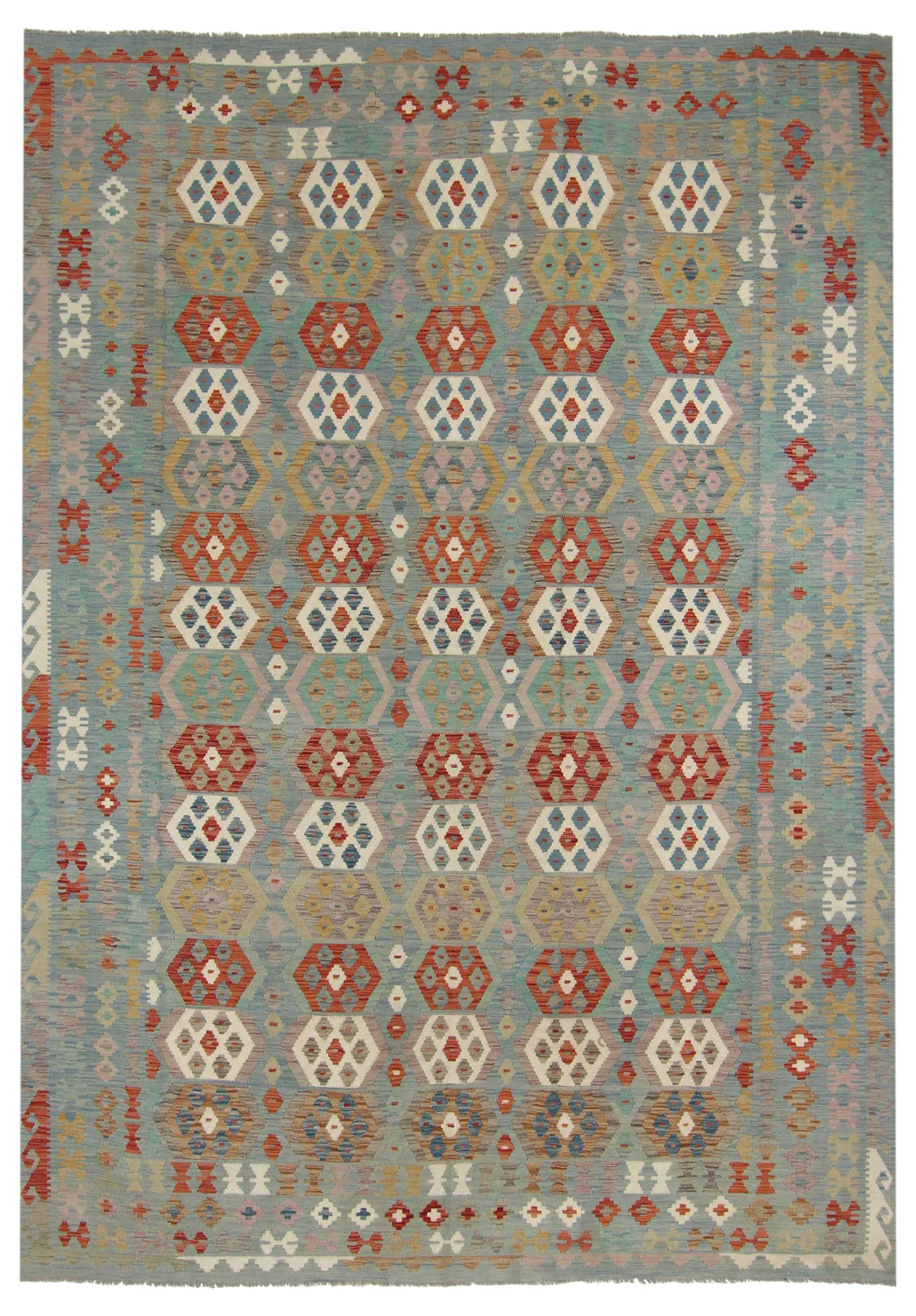 Oriental kilim rug 356 x 256 cm