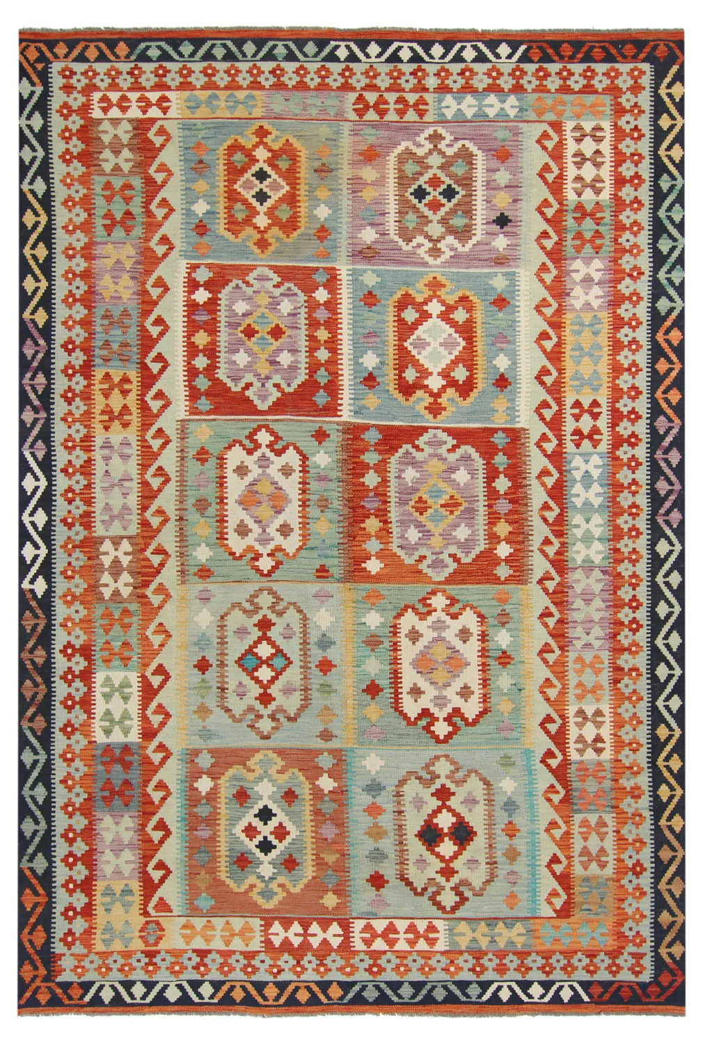 Oriental kilim rug 291 x 199 cm