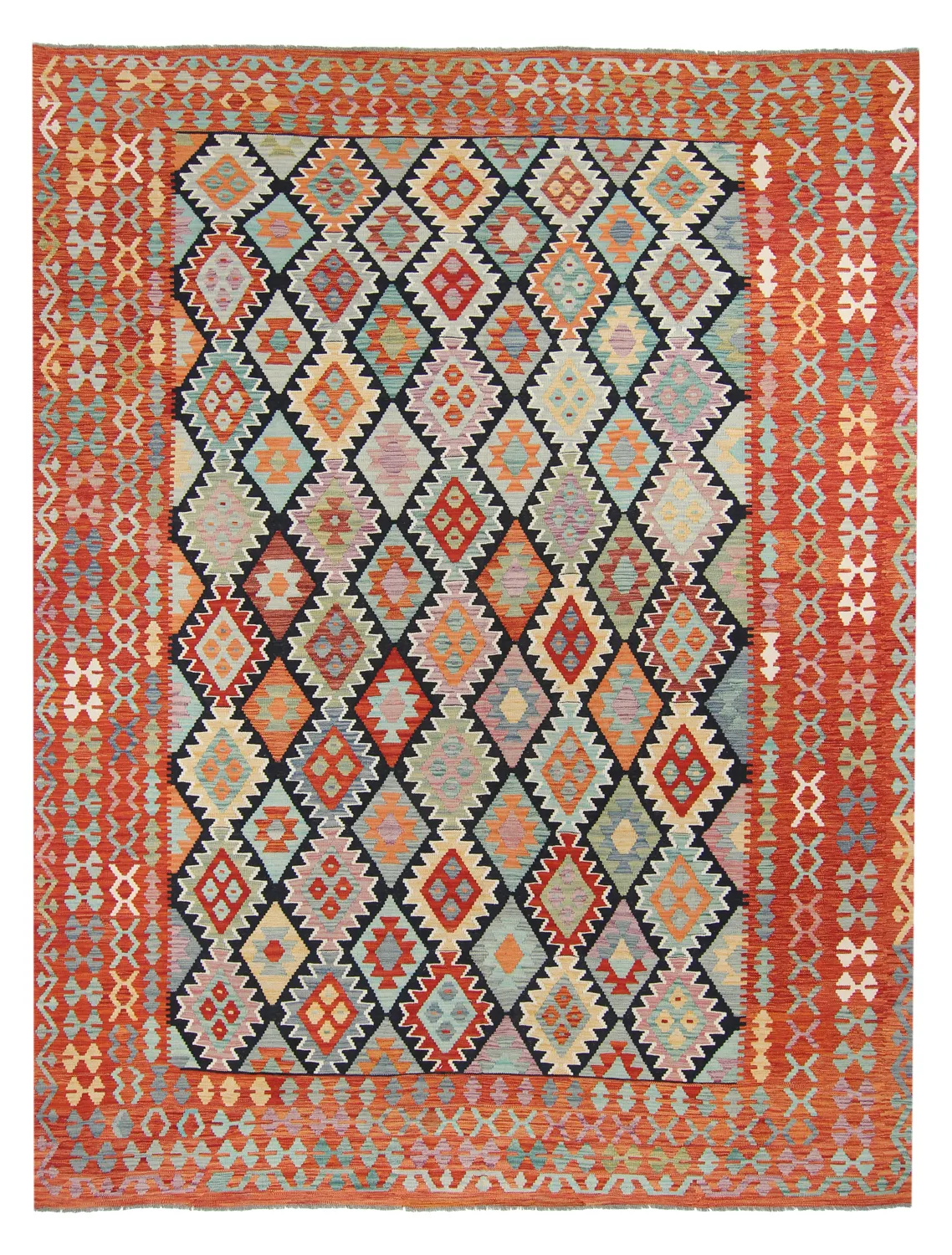 Oriental kilim rug 363 x 280 cm