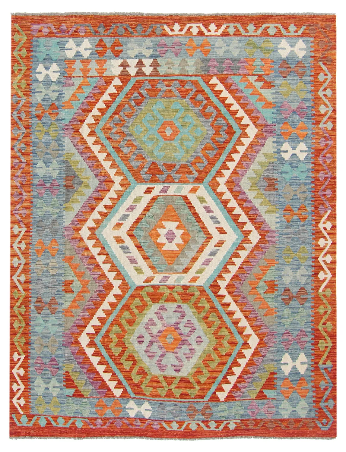 Oriental kilim rug 198 x 155 cm