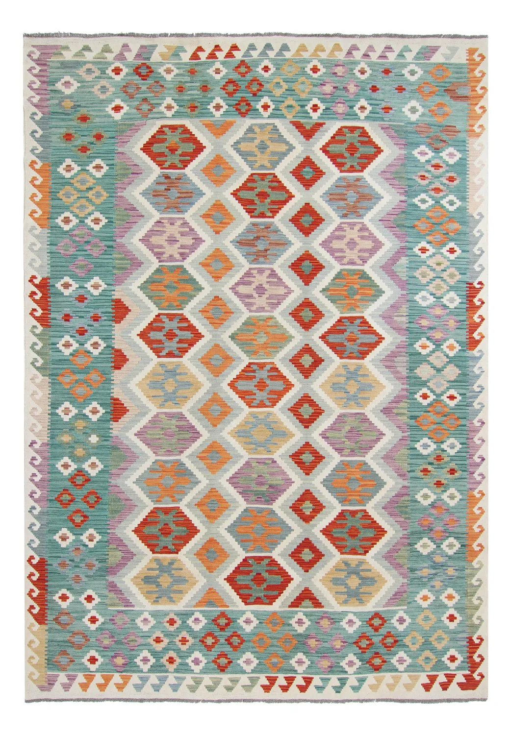 Oriental kilim rug 287 x 203 cm