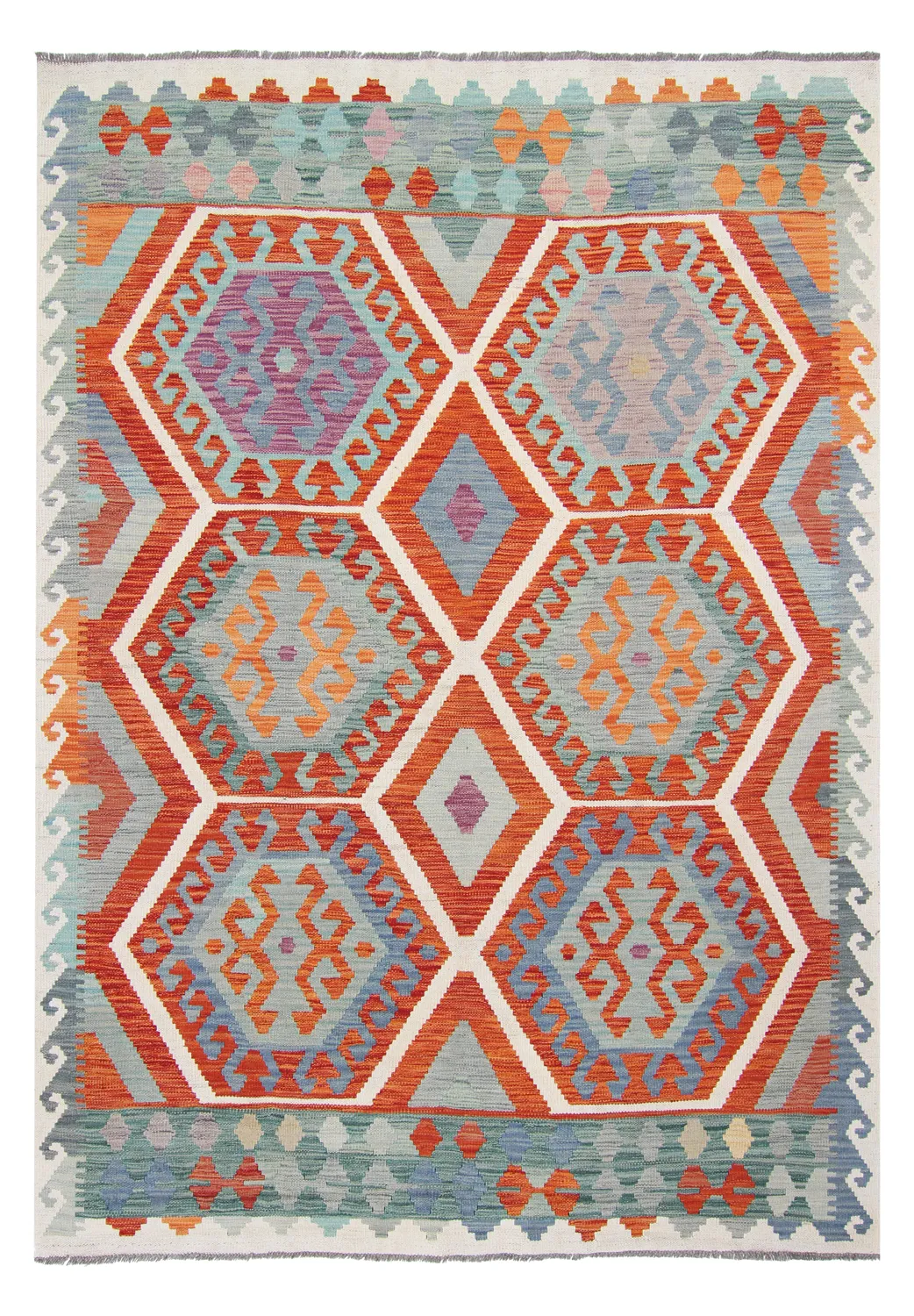 Oriental kilim rug 235 x 172 cm