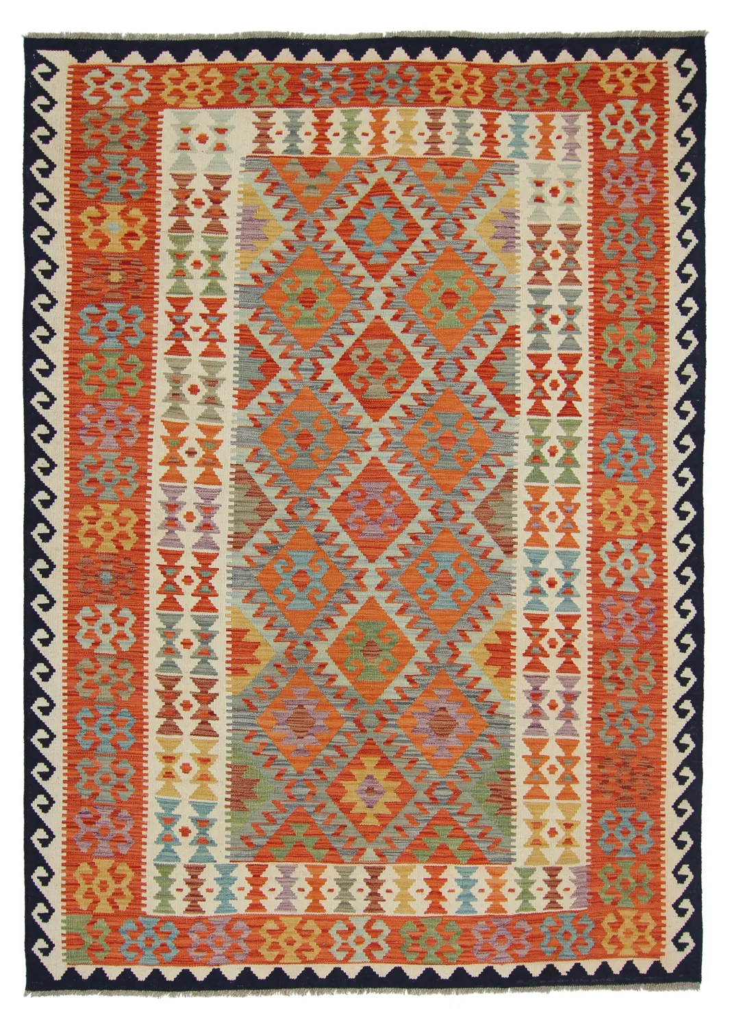 Oriental kilim rug 247 x 177 cm