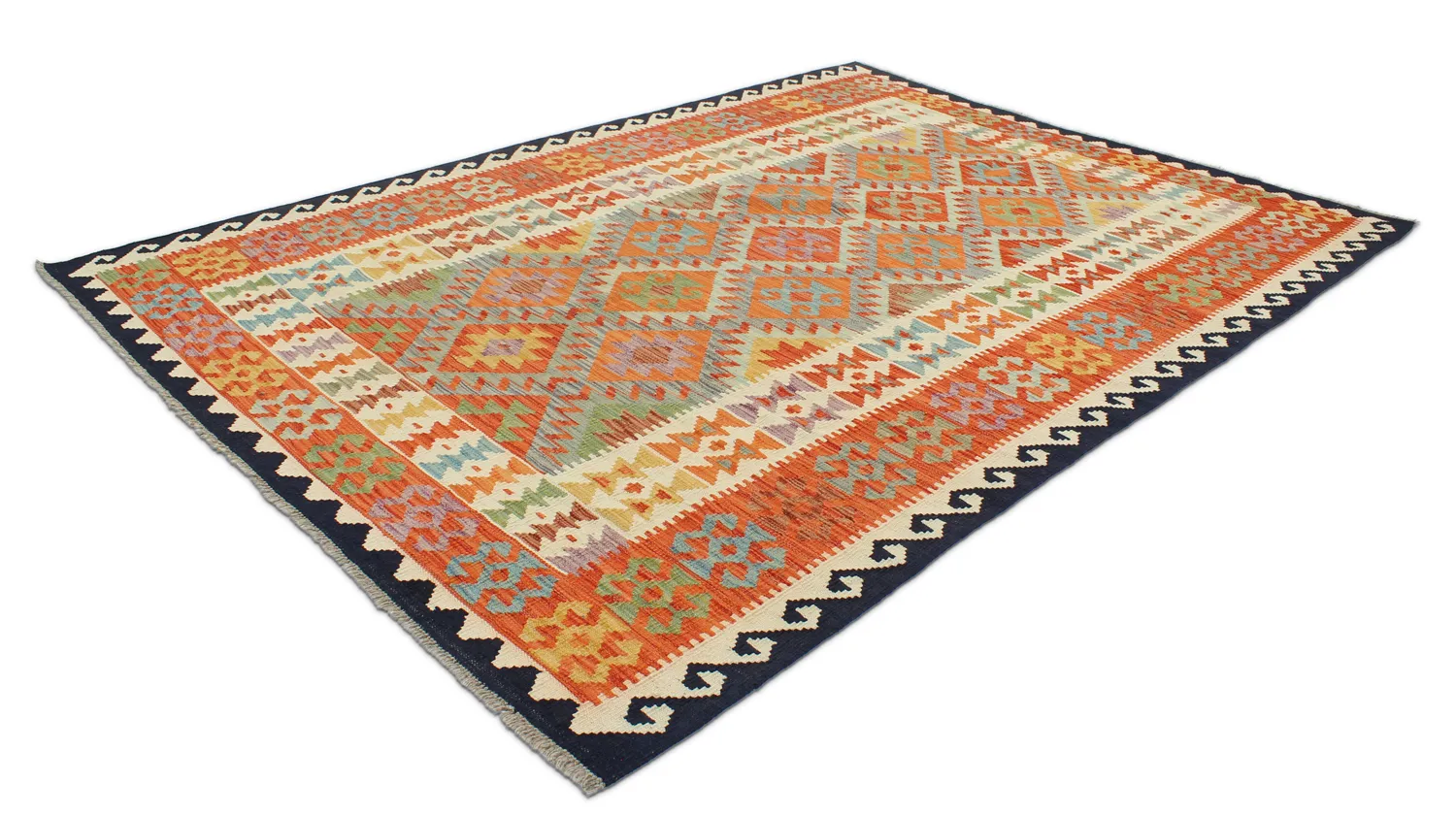 Oriental kilim rug 247 x 177 cm