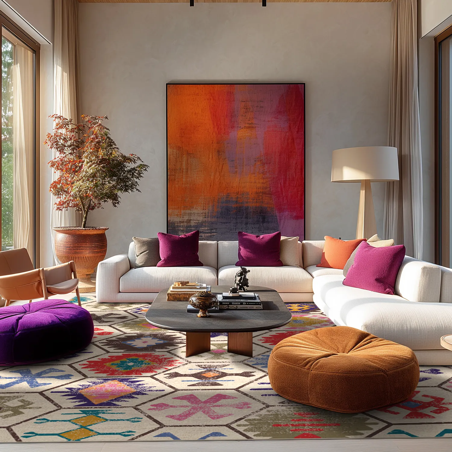 Wilton rug - Kulu (multi)