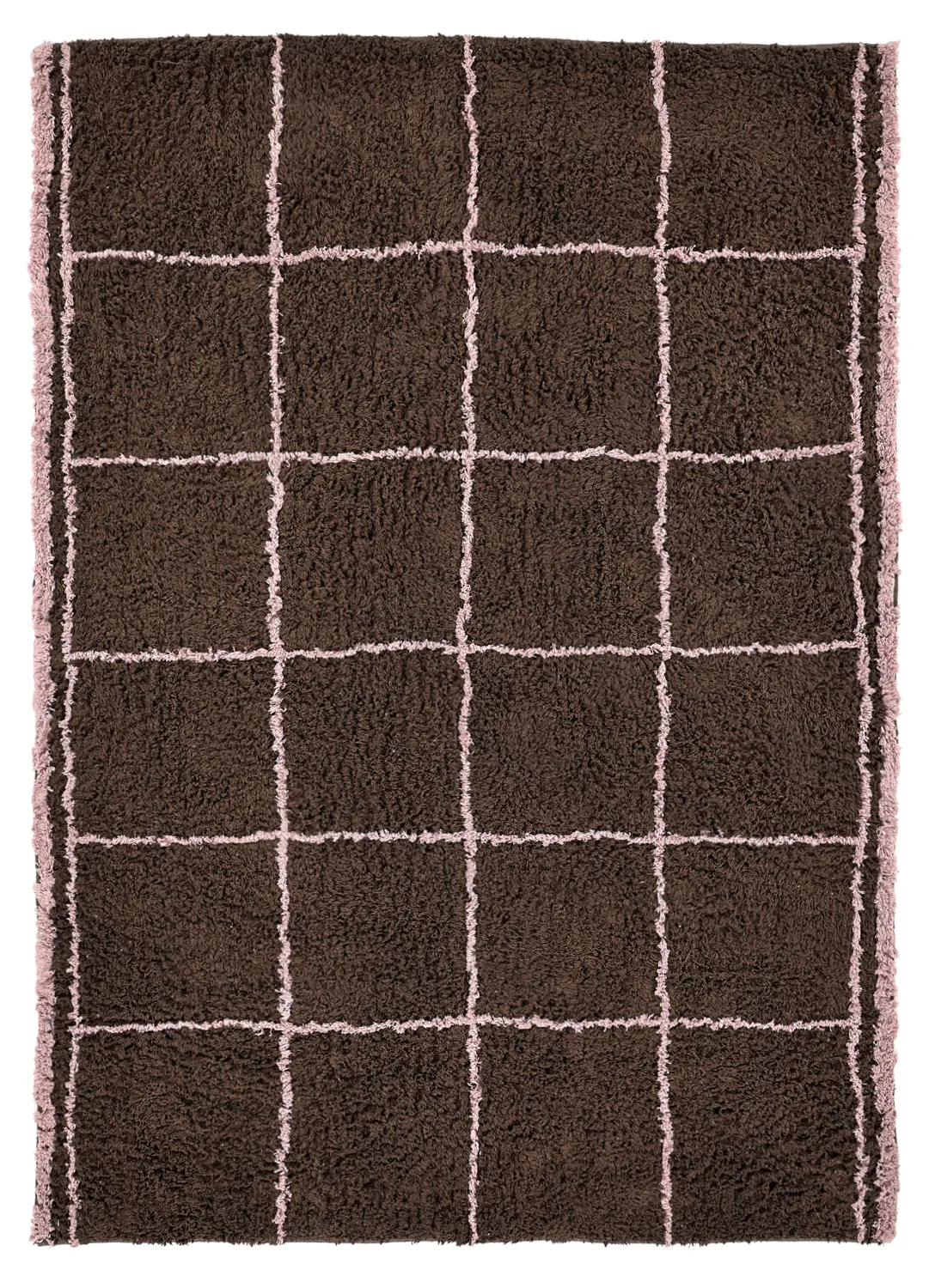 Shaggy rugs - Lana Natural Cotton Shaggy (brown)