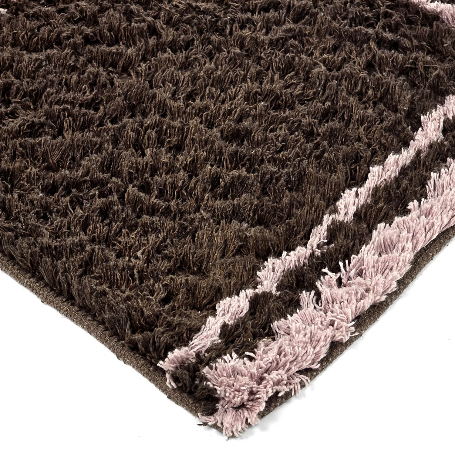 Shaggy rugs - Lana Natural Cotton Shaggy (brown)