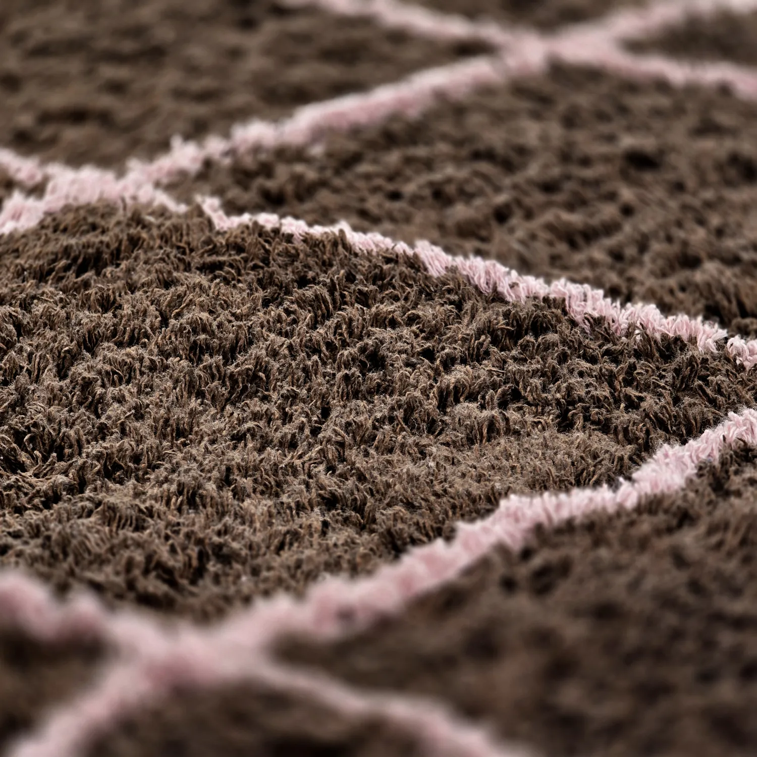 Shaggy rugs - Lana Natural Cotton Shaggy (brown)