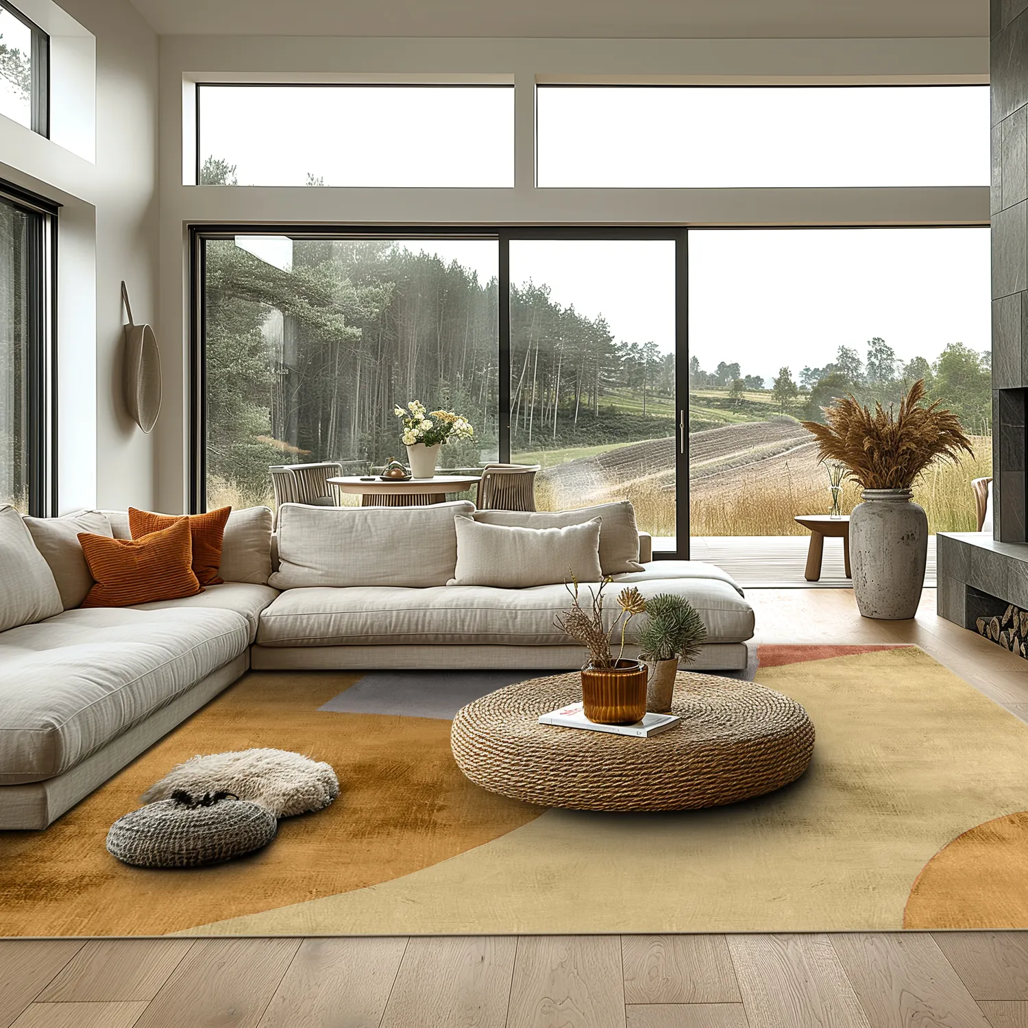 Wilton rug - Lazio (gold)