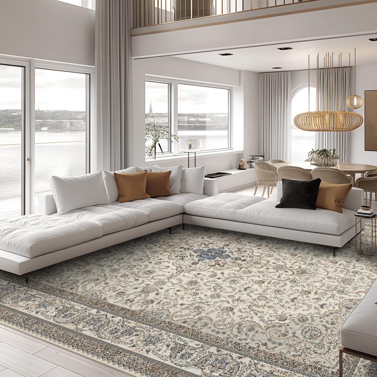 Wilton rug - Lena (beige)