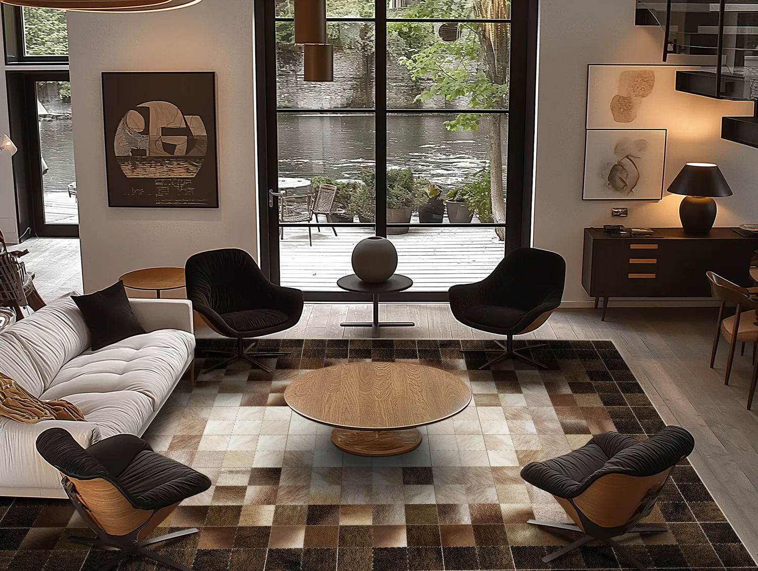 Wilton rug - Livada (brown/multi)