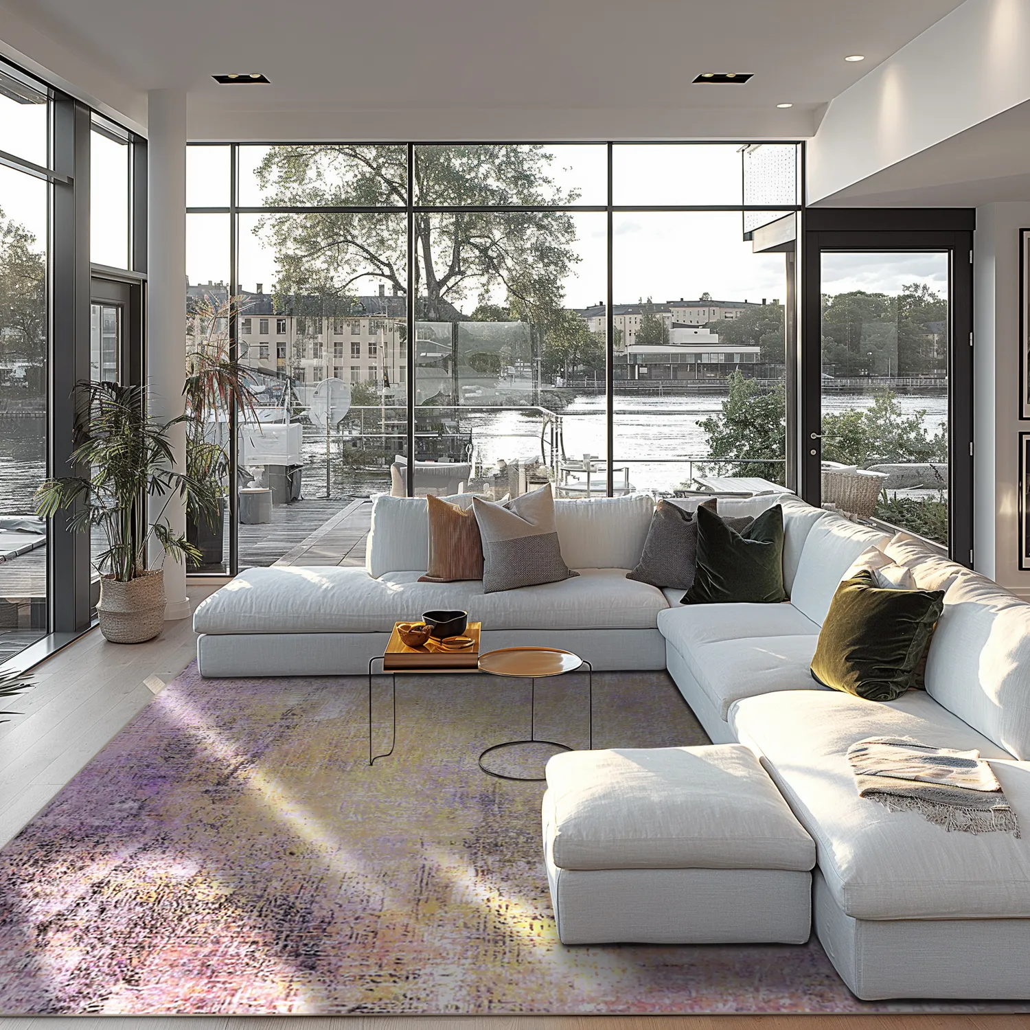 Wilton rug - Loures (purple)