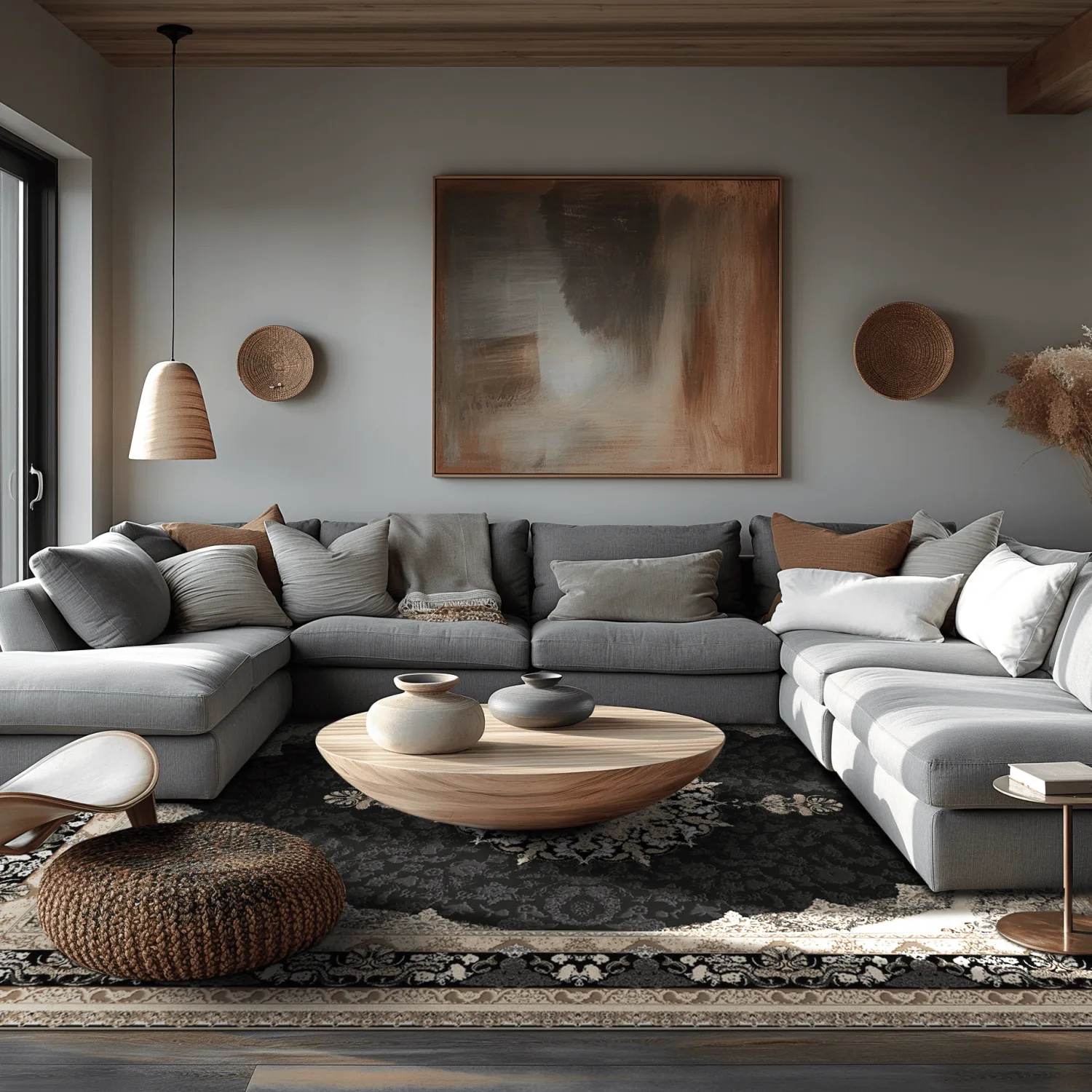Wilton rug - Lukla (black)